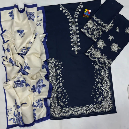 Coco by Zara Shahjahan Dhanak 3 PC