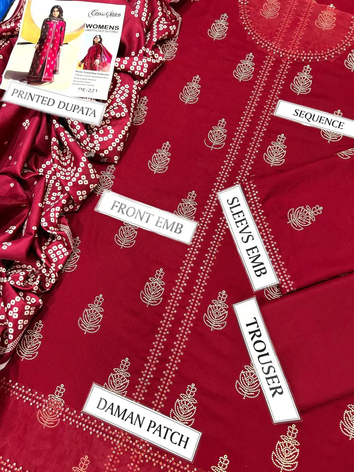 Cross Stitch Marina/Dhanak 3 Piece