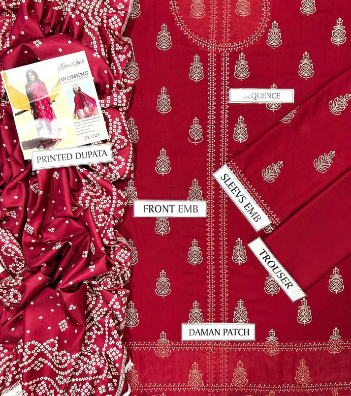 Cross Stitch Marina/Dhanak 3 Piece